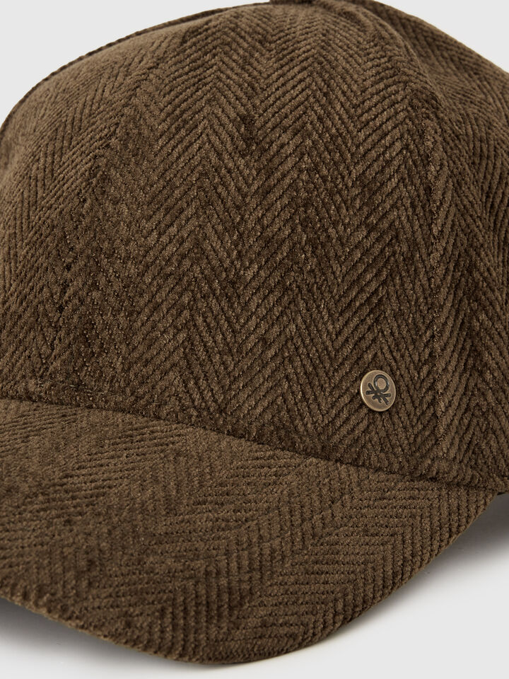 CAP WITH VISOR Femme image number 3
